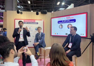 Table ronde We Are Normandy 2025 à Vivatech