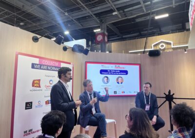 Table ronde We Are Normandy 2025 à Vivatech