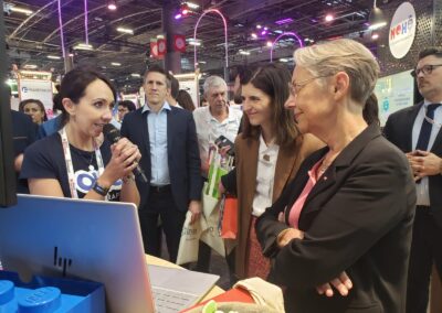 Elisabeth Bord et Clara Chapaz avec Ohé Orthographe - We Are Normandy à Vivatech 2025